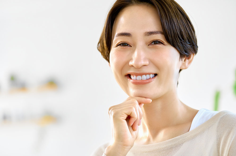 歯をできるだけ残しながら、自然な見た目と機能を